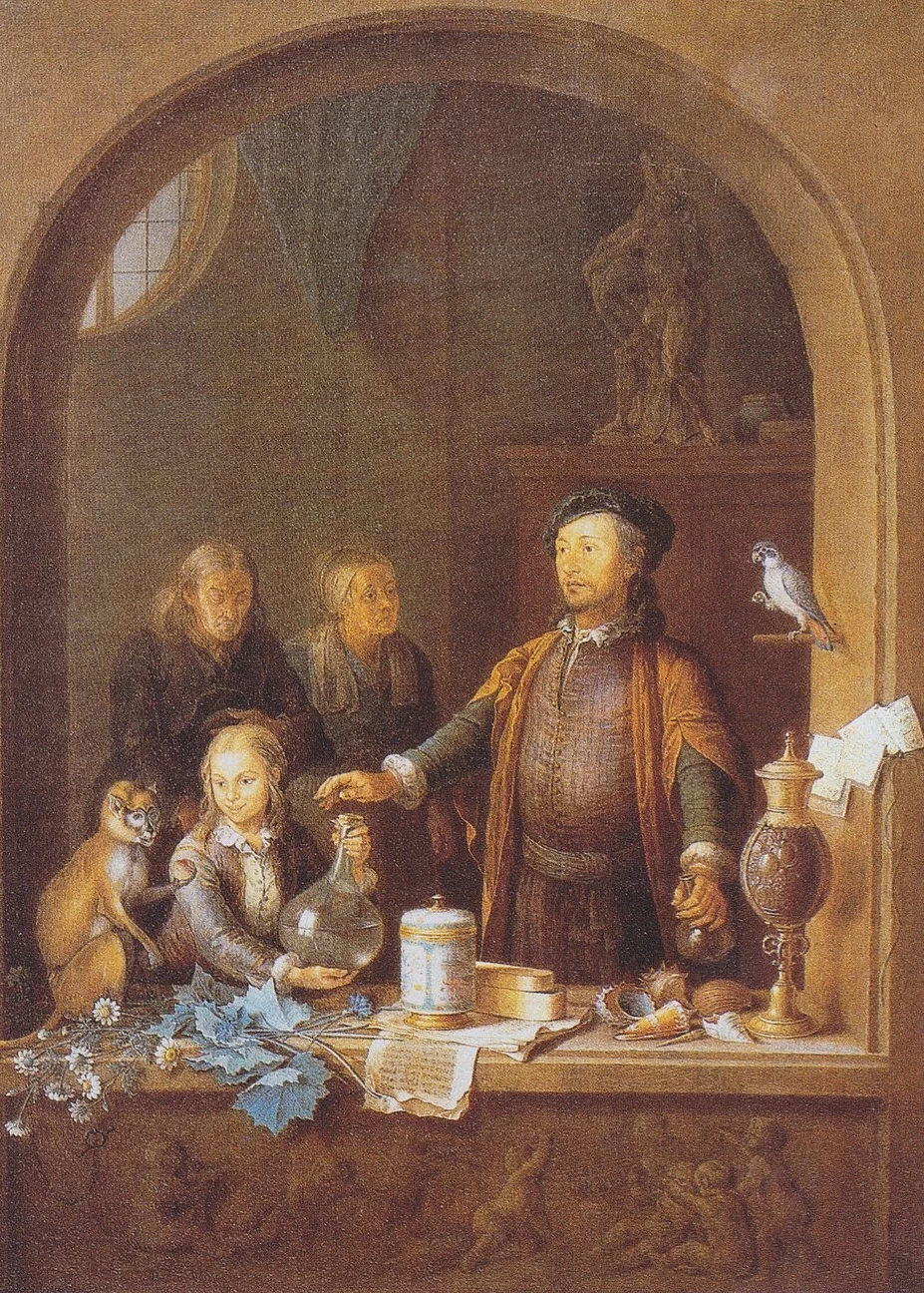 Il farmacista - Pharmazie, Historisches Museum, Basel